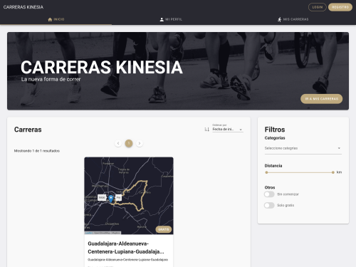 Carreras Kinesia